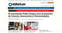 Desktop Screenshot of eldiario.es